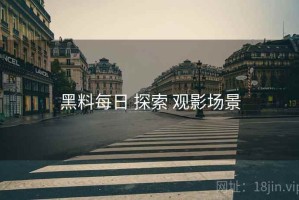 黑料每日 探索 观影场景