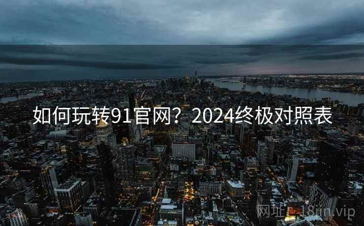 如何玩转91官网？2024终极对照表