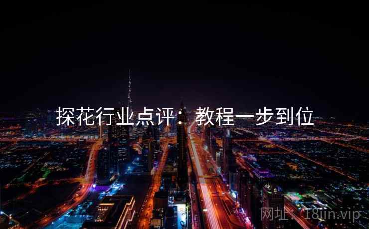 探花行业点评：教程一步到位