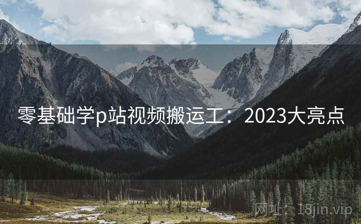 零基础学p站视频搬运工：2023大亮点