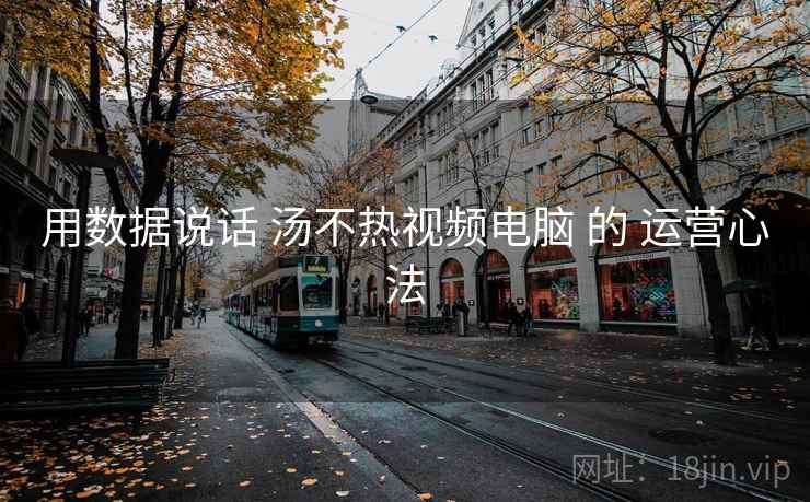 用数据说话 汤不热视频电脑 的 运营心法