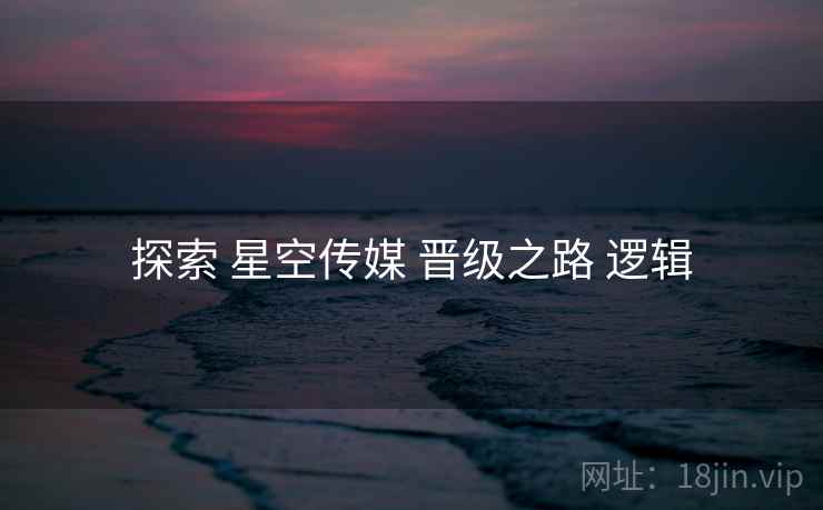 探索 星空传媒 晋级之路 逻辑