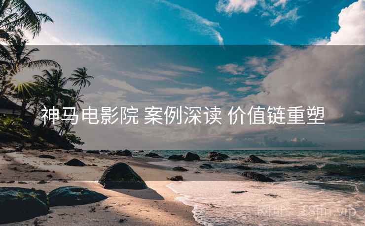 神马电影院 案例深读 价值链重塑
